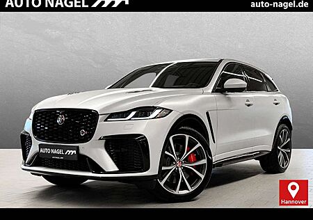 Jaguar F-Pace P550 AWD SVR **MATT SILBER** 22" AHK HUD!