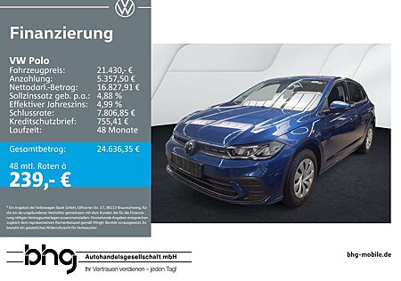 VW Polo Volkswagen 1.0 TSI OPF Life