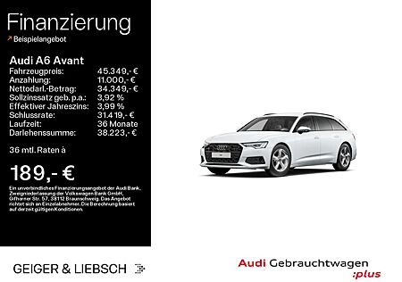 Audi A6 40 TDI advanced*NAVI-PLUS*HUD*LEDER*MAT