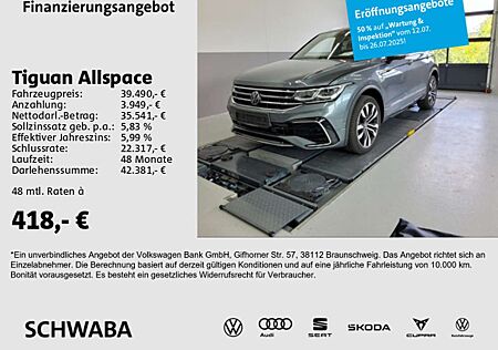 VW Tiguan Allspace Volkswagen R-Line 2.0TDI 4m*ACC*AHK*PANO*20