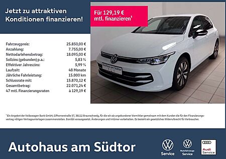 VW Golf Volkswagen VIII GOAL 1.5 TSI | LED RFK ACC Sitzhzg.