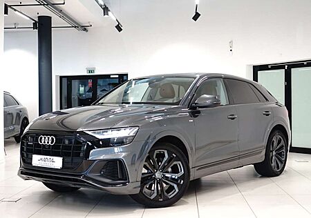 Audi Q8 gebraucht kaufen Audi Q8 50|S-LINE|HUD|NIGHT|PANO|MEMO|LUFTF|360°|B&O|