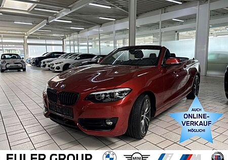 BMW 230 i A Cabrio Sport-Line Navi LED ACC HiFi DAB Wirele