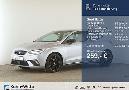 Seat Ibiza 1.5 TSI FR Pro Black Edition *LED*RFK*Navi