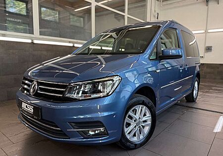 VW Caddy Volkswagen Highline BMT Rollstuhlrampe Rampe