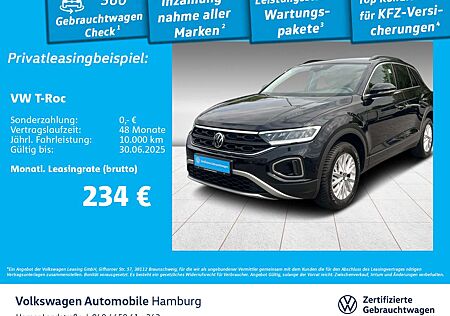 VW T-Roc Volkswagen Life 1.0TSI Einparkhilfe Sitzheizg CarPlay