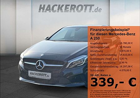 Mercedes-Benz A 250 BlueEfficiency LED Navi Parklenkass. PDCv+h LED-Ta