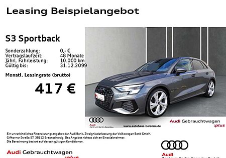 Audi S3 *MATRIX*B&O*NAV+*ACC*Opt.-Schwarz+*