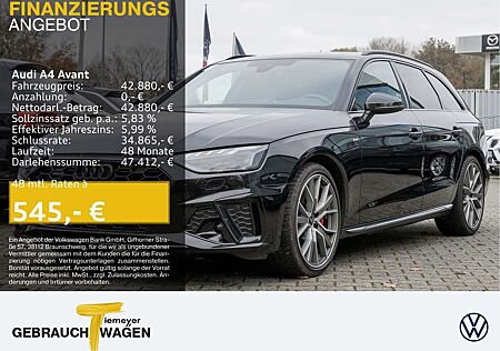 Audi A4 40 TFSI Q 2x S LINE MATRIX AHK VIRTUAL