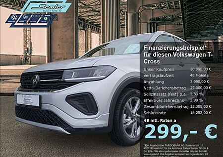 VW T-Cross Volkswagen 1.5 TSI R-Line DSG ACC IQ.DRIVE R-KAM
