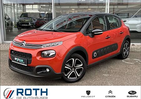 Citroën C3 Citroen Pure Tech 82 SHINE Navi Glasdach Kamera DAB