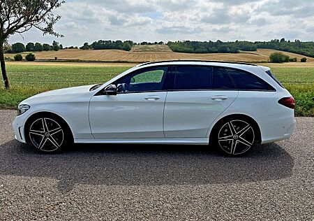 Mercedes-Benz C 200 Leder Night Command AMG MB Scheckheft 19" TOP!!