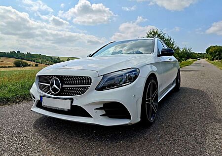 Mercedes-Benz C 200 Leder Night Command AMG MB Scheckheft 19" TOP!!