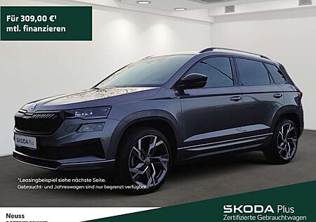 Skoda Karoq SPORTLINE TSI DSG AHK SITZHEIZUNG NAVI EINPARKHILF