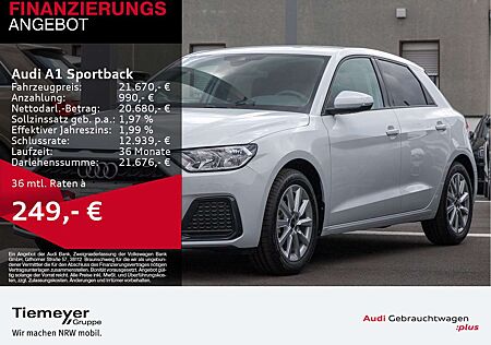 Audi A1 25 TFSI ADVANCED LM16 PRIVACY SMART