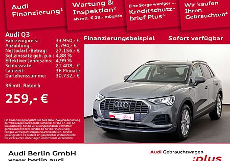 Audi Q3 45 TFSI e S tr. AHK MATRIX VIRTUAL NAVI