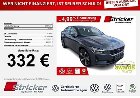 Polestar Polestar 2 gebraucht kaufen Polestar 2 Long Range Single Motor 332,-ohne Anzahlung Pilot