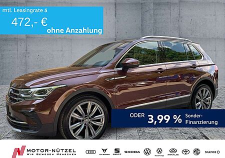 VW Tiguan Volkswagen 2.0 TDI 4M DSG ELEGANCE IQ+NAVI+AHK+PANO