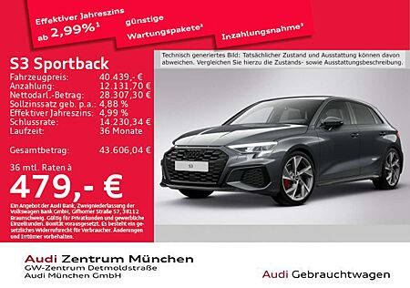 Audi S3 TFSI S tronic ACC/Virtual/Navi