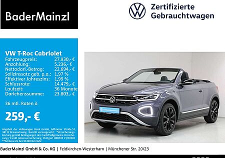 VW T-Roc Volkswagen 1.5 TSI DSG Style Kamera LED SHZ