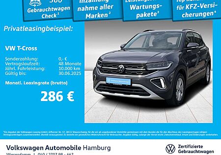 VW T-Cross Volkswagen 1.0 TSI Life PDC Klima Sitzhzg