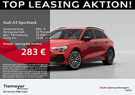 Audi A3 35 TDI 2x SLINE LM19 SONOS AHK MATR