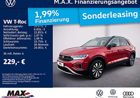 VW T-Roc Volkswagen 1.5 TSI DSG GOAL LED+NAVI+PDC+DCP+STHZ+LAN