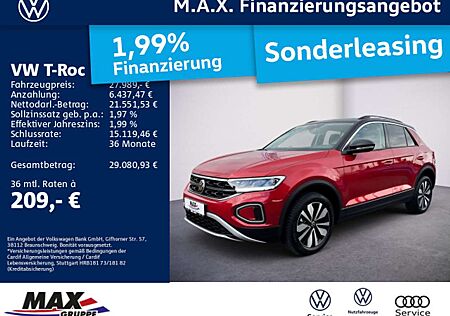 VW T-Roc Volkswagen 1.5 TSI DSG GOAL LED+NAVI+PDC+DCP+STHZ+LAN