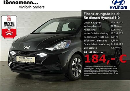 Hyundai i10 TREND+NAVI+RÜCKFAHRKAMERA+KLIMAAUTOMATIK+CARPLAY