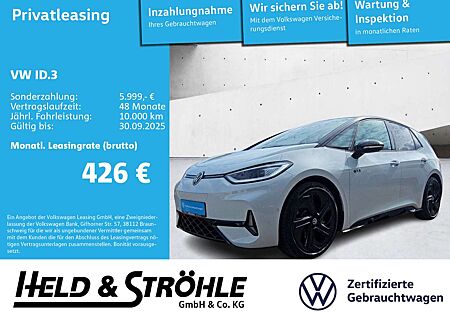 VW ID.3 Volkswagen GTX Performance IQ-LED NAV KAM 20" AR-HUD