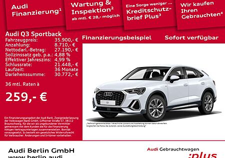 Audi Q3 S line 45 TFSI qu. S tr. SITZHZG