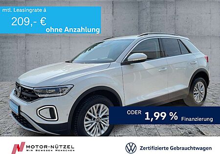 VW T-Roc Volkswagen 1.0 TSI LIFE LEDplus+NAVI+DAB+SHZ+2xPDC+VC