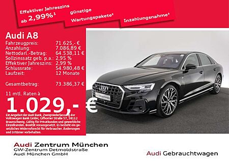 Audi A8 gebraucht kaufen Audi A8 60 TFSI qu. tiptronic 2x S line/Virtual/B&O