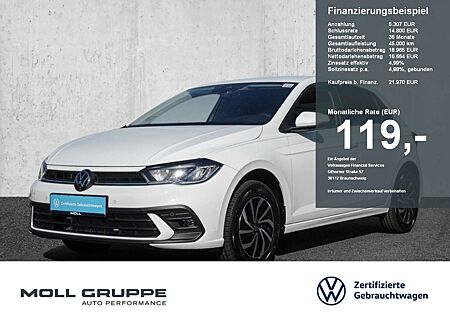 VW Polo Volkswagen 1.0 TSI DSG Life KAM LED LM PDC APP