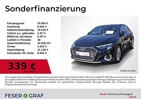 Audi A3 advanced 40 TFSI qu Navi,LED,SHZ