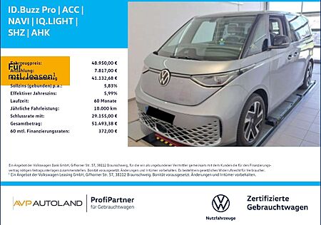 VW ID.BUZZ Volkswagen ID. Buzz Pro | ACC | NAVI | IQ.LIGHT | SHZ | AHK