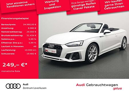 Audi A5 Cabrio S line STRON SHZ PDC NAVI LEDER KAM