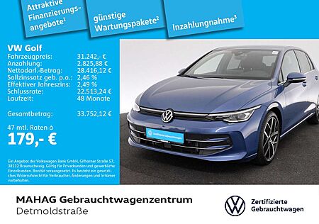 VW Golf Volkswagen VIII 1.5 eTSI 50Jahre Navi LED Kamera