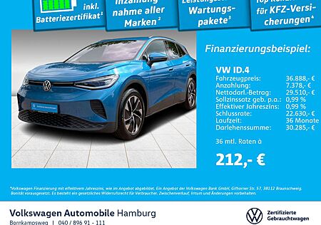 VW ID.4 Volkswagen Pure Performance Move IQ.Light Navi Kamera