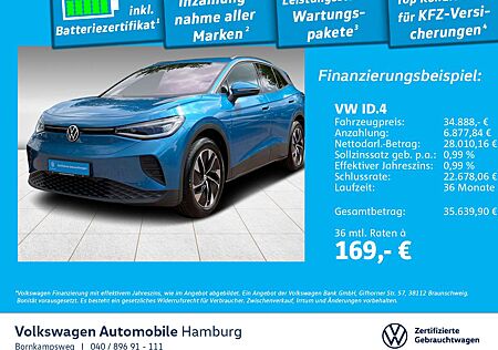 VW ID.4 Volkswagen Pure Performance Move IQ.Light Navi Kamera
