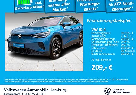 VW ID.4 Volkswagen Pure Performance Move IQ.Light Navi Kamera
