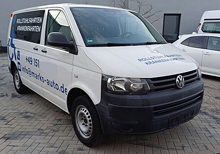 VW T5 Transporter Volkswagen Kombi* 5 Sitzer*Rollstuhl- Rampe*