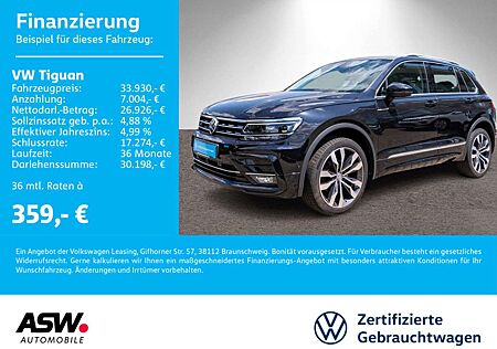 VW Tiguan Volkswagen R-Line 2.0 TSI 4M DSG LED 360° Pano AHK