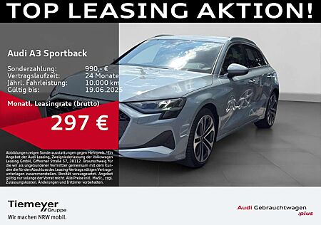 Audi A3 35 TFSI ADVANCED LM18 SONOS AHK KAM