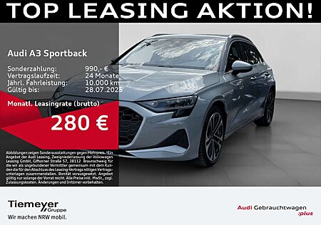 Audi A3 35 TFSI ADVANCED LM18 SONOS AHK KAM