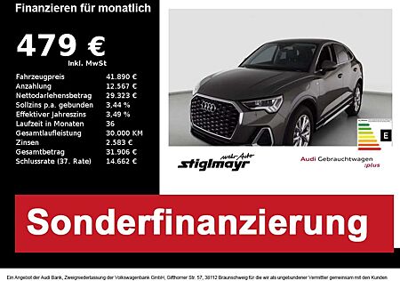 Audi Q3 Sportback S line 35 TFSI S-tronic ACC+AHK+LED+NAVI