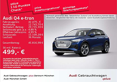 Audi Q4 e-tron 45 advanced HuD/Matrix/Wärmep./20"Zoll