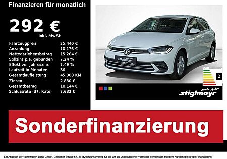 VW Polo Volkswagen Style 1,0 TSI Navi Matrix ACC Sitzhzg. PDC
