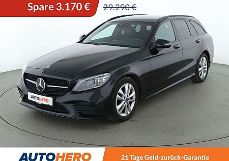 Mercedes-Benz C 220 gebraucht kaufen Mercedes-Benz C 220 T Night Edition AMG Line Aut.*LED*NAVI*TEMPO*CAM*