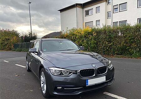 BMW 318d 318 Sport Line Mineralgrau Metallic